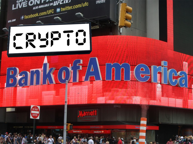 bank of america crypto patent
