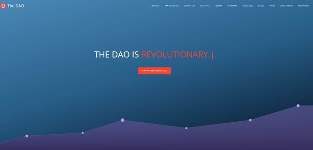 The DAO Screenshot