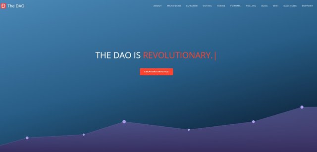 The DAO Screenshot
