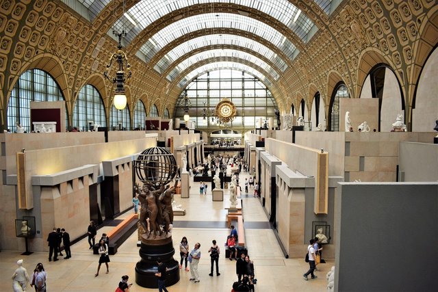 Musee d'Orsay interior