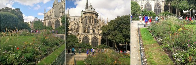 Notre-Dame gardens collage 2