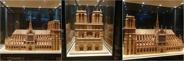 Notre-Dame scale model