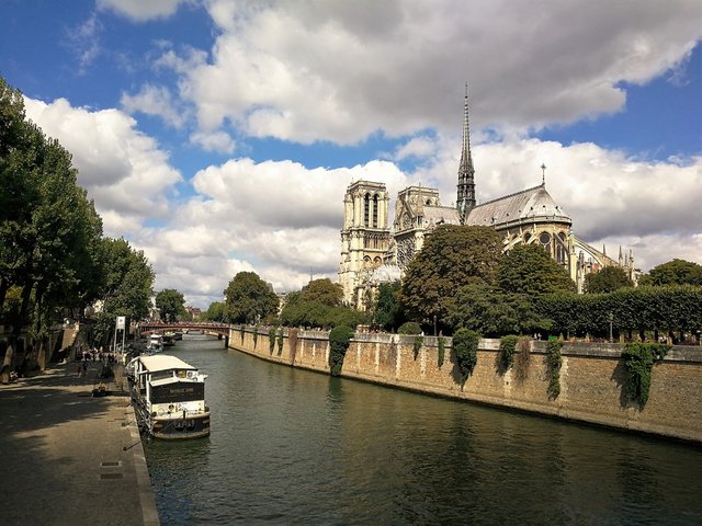 Notre-Dame seen from the southeast