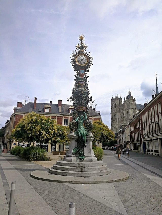 Amiens clock tower