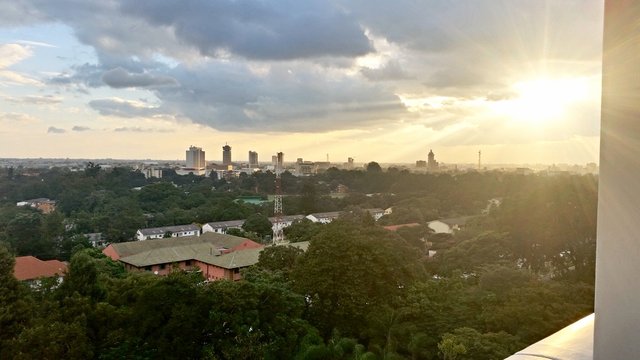 Lusaka skyline