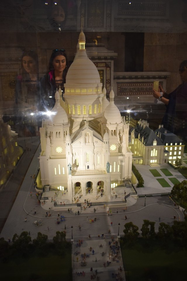 Sacré Coeur scale model