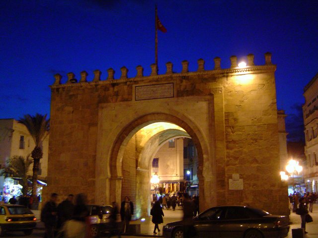 Souk gate