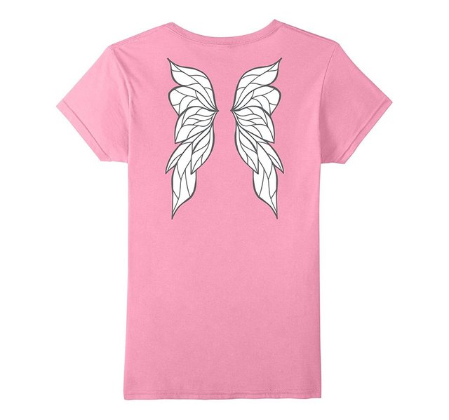 Fantasy Fairy Wings on the Back T-Shirt