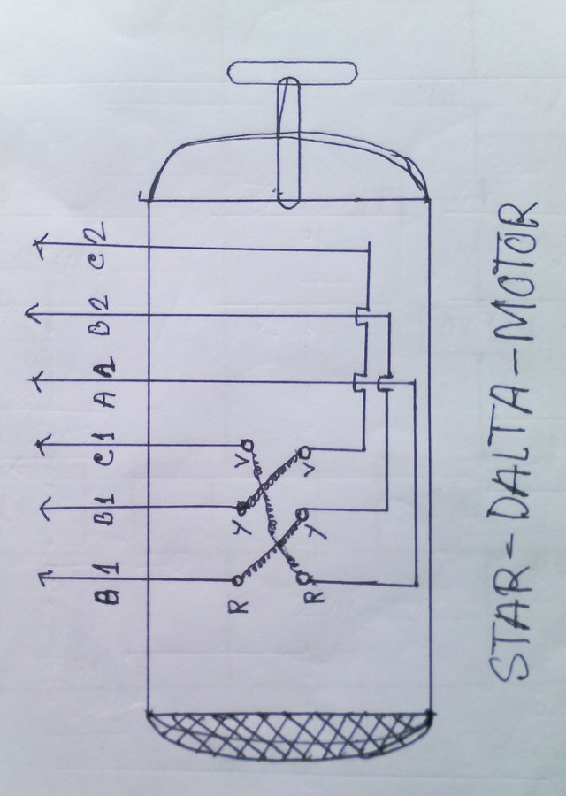 STAR-DELTA CIRCUIT : EASY WAY TO CREATE STAR DELTA MOTOR CONNECTION