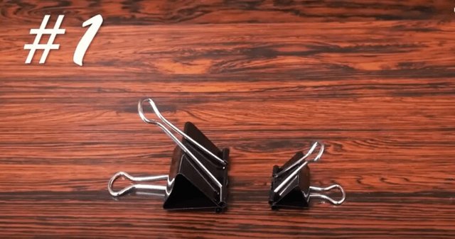 binder clip phone stand