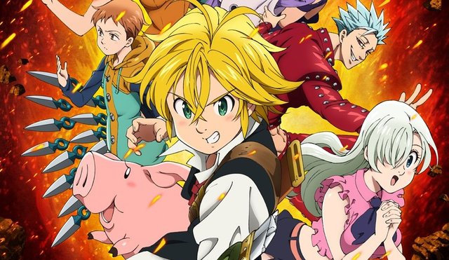 Meliodas, 7 deadly sins, action, anime, cartoon, japan, nanatsu no taizai, seven  deadly sins, HD phone wallpaper