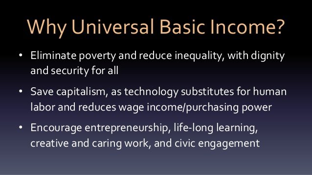 reasons for a universal basic income