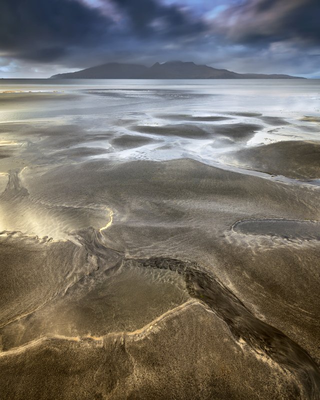 Sandy Beach, Isle of Eigg, Scotland, United Kingdom