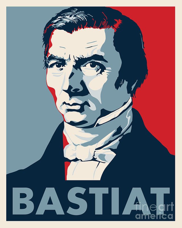 Bastiat portrait, Fairey-style