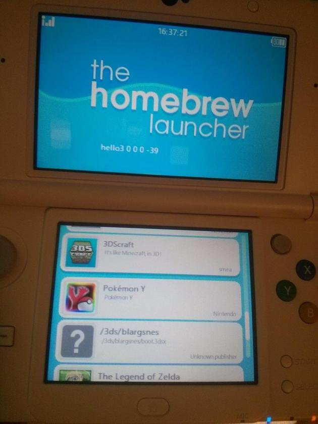 Homebrewed 3DS