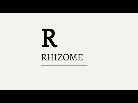 Rhizome Deleuze