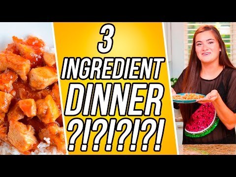 3 Ingredient Dinner