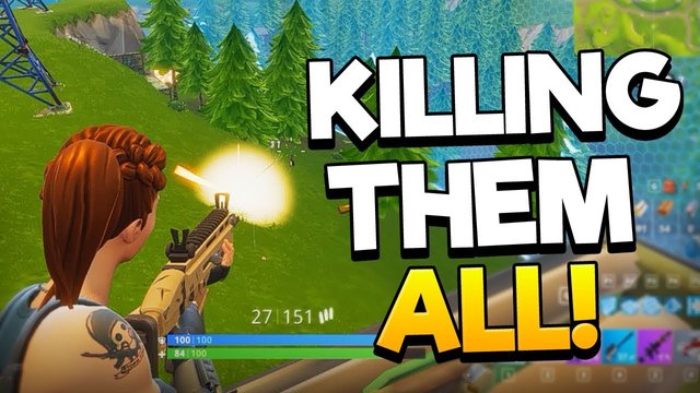 New City Update Fortnite Battle Royale Killing Them All Steemit - party solo queue on fortnite new map location strategy