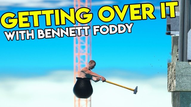 Getting Over It With Bennett Foddy Live Game Stream Steemit