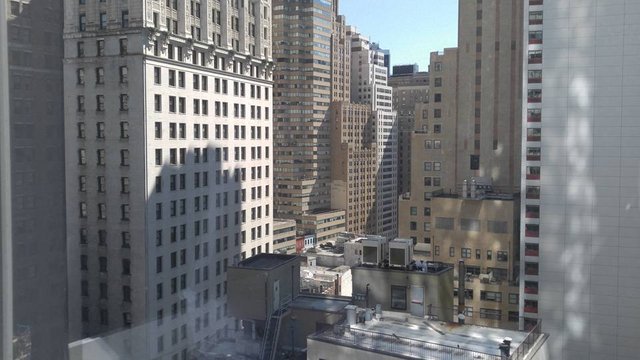 View from my room at the W Hotel in FiDI
