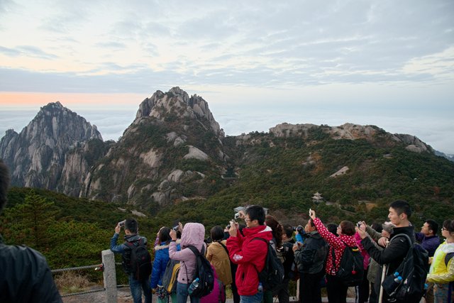 Huangshan hike in 2013