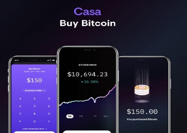 Casa announces bitcoin buying option via its mobile app