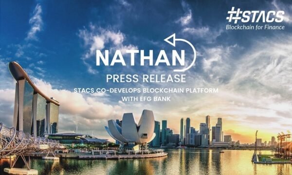 .Singapore FinTech Company, STACS, Co-Develops Blockchain Platform with EFG Bank
