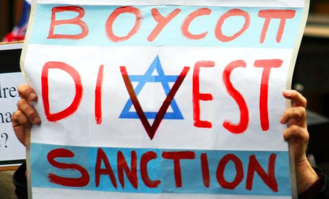 Israel Boycott divest protest