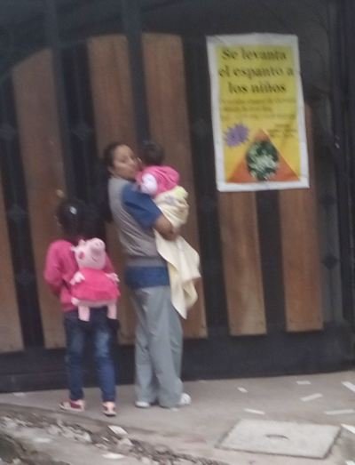 niños a desespantar