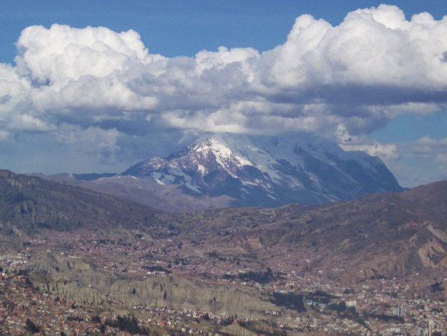 La Paz Mountains Illimani