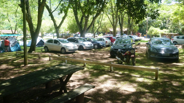 Parque Laranjeiras campsite.