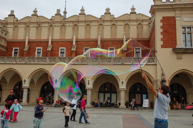 Cloth Hall in the main square, Krakow, Poland