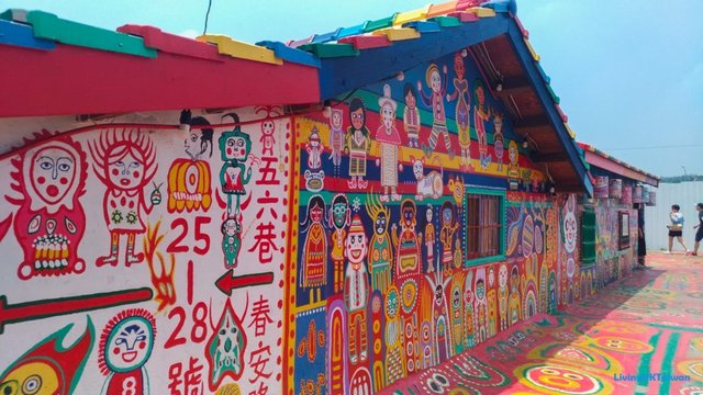 Rainbow Village in Taichung