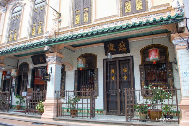 Brown Doors in Malacca, Malaysia