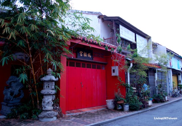 Red Door in Malacca, Malaysia