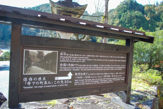 Historical memories at Tsumago