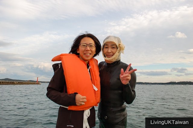 Diving with Ama at Ise, Japan