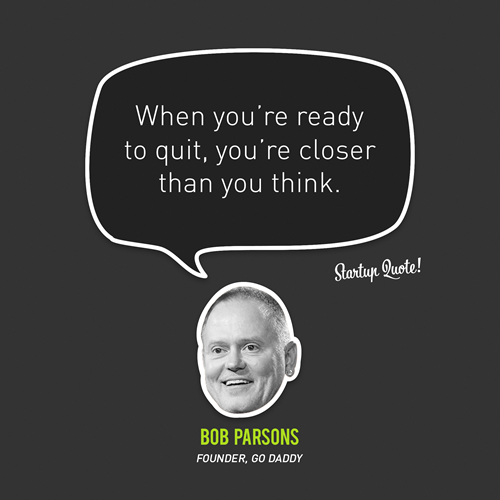 startup quote Bob parsons