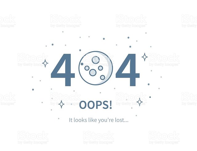 What Is The Not Found Error 404 Steemit