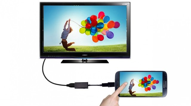 How to connect an android phone to a smart tv Tutorial How To Connect Android Hp To Tv With Or Without Wires Steemit