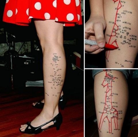 Meme Funny Best Tattoo Ever Connect The Dots Steemit
