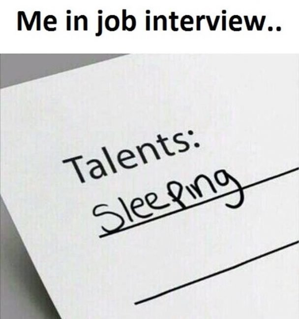 meme funny] Job Interview — Steemit