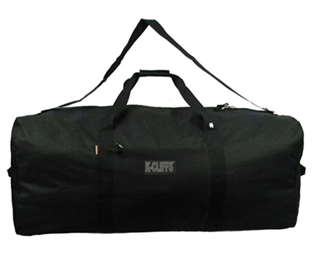 Heavy Duty Cargo Duffel Large Sport Gear Drum Set Equipment Hardware Travel Bag Rooftop Rack Bag