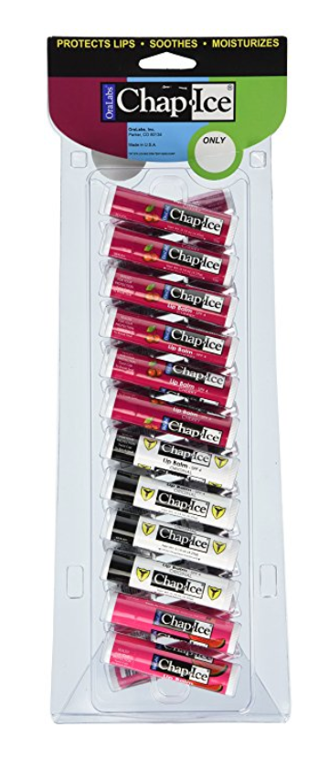 Chap-Ice Assorted Lip Balm (Pack of 24)
