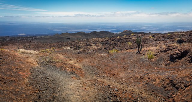 The Chico site next to Sierra Negra Volcano