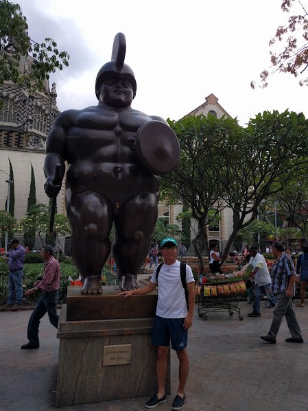 Botero sculpture