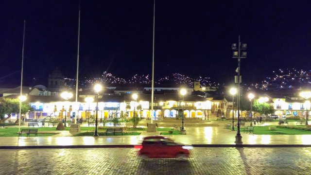 Cusco nightview