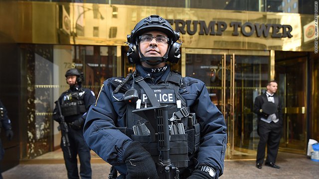 Protecting President-elect Donald Trump costing NYC $1 million a day
