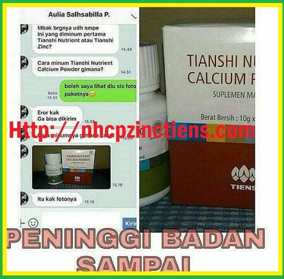 testi barang sampai peninggi badan tiens