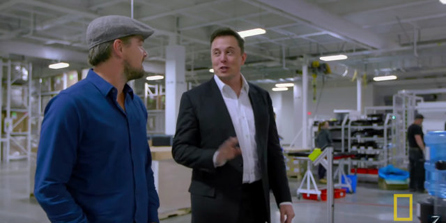 Leonardo Di Caprio & Elon Musk - Before the Flood